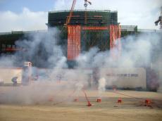 南京建工集團六合中醫(yī)院易地新建工程主體順利封頂