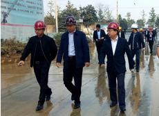 句容市委常委、紀(jì)委書記趙樹鋒視察集團(tuán)北部新城項(xiàng)目